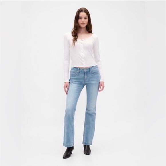 Gap Denim - GAP | Long and Lean Stretch Bootcut Jeans | 6 Ankle